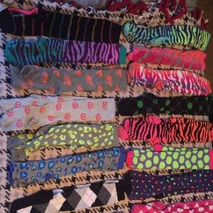 Over the calf/ knee high socks. (See comment)